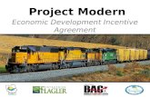 Economic Development Incentive Agreement Project Modern.