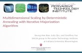 Multidimensional Scaling by Deterministic Annealing with Iterative Majorization Algorithm Seung-Hee Bae, Judy Qiu, and Geoffrey Fox SALSA group in Pervasive.