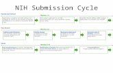 NIH Submission Cycle. Choosing a Study Section Ask Program Officer for advice Review rosters: –  sp .