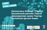 Democracy through Theatre Demokracia përmes Teatrit Демократија преку Tеатар Demokrati genom teater BOTKYRKA YOUTH COUNCIL.