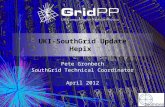 UKI-SouthGrid Update Hepix Pete Gronbech SouthGrid Technical Coordinator April 2012.