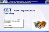 IT-AIS-MDS CERN – European Organization for Nuclear Research Administrative Information Services 1 CERN – European Organization for Nuclear Research AIS.