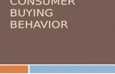 CONSUMER BUYING BEHAVIOR. Good Afternoon!! 9/9/13  Today’s Agenda: Learning about Consumer Buying Behavior through:  Consumer Vocabulary  Consumer