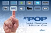 The Hybrid Solution for Tablet Point of Sale. A Revolution in Tablet Based Point of Sale Tablet not included Compatible with all major operating systems.