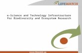 E-Science and Technology Infrastructure for Biodiversity and Ecosystem Research.