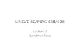 LING/C SC/PSYC 438/538 Lecture 3 Sandiway Fong. Administrivia Homework 2 graded.