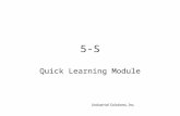 5-S Quick Learning Module Industrial Solutions, Inc.