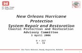 One Team: Relevant, Ready, Responsive, Reliable US Army Corps of Engineers 1 Coastal Protection and Restoration Advisory Committee 3 April 2006 D + 217.