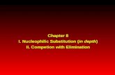 Chapter 8 I. Nucleophilic Substitution (in depth) II. Competion with Elimination.
