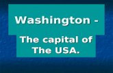 Washington - The capitаl of The USA.. The Potomac River.