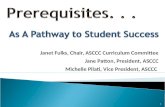 Janet Fulks, Chair, ASCCC Curriculum Committee Jane Patton, President, ASCCC Michelle Pilati, Vice President, ASCCC 1.