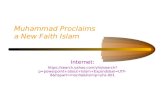 Muhammad Proclaims a New Faith Islam Internet:  xpsnds&ei=UTF-8&hspart=mozilla&hsimp=yhs-001.