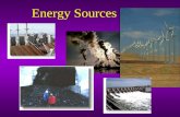 Energy Sources. Renewable and Non- Renewable Energy Resources