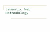 Semantic Web Methodology. Semantic Web Methodolgy Steps for a Semantic Web Methodology  Step 1: Describe your initial, most difficult requirements in.