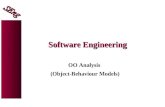 Software Engineering OO Analysis (Object-Behaviour Models)