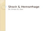 Shock & Hemorrhage Dr. Eman EL Eter. Objectives By the end of this lecture the students are expected to: Define circulatory shock. List types and causes.