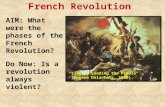 French Revolution AIM: What were the phases of the French Revolution? Do Now: Is a revolution always violent? "Liberty Leading the People“ (Eugene Delacroix,