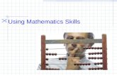 Using Mathematics Skills. Lesson 2 Determining Area and Volume.