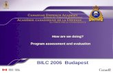 CMP/CMP How are we doing? Program assessment and evaluation BILC 2006 Budapest.