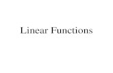 Linear Functions. Compare and Contrast Yards to Feet Number of Feet Number of Yards Yards to Square Yards Length of a Side of a Square Yard Area of Square.