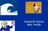 Sound & Waves Mrs. Wolfe. Recall the two types of waves… Transverse –Particles move up and down Longitudinal/Compression –Particles move side to side.