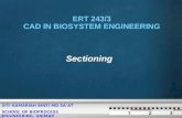 Sectioning ERT 243/3 CAD IN BIOSYSTEM ENGINEERING SITI KAMARIAH BINTI MD SA’AT SCHOOL OF BIOPROCESS ENGINEERING, UNIMAP.