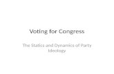 Voting for Congress The Statics and Dynamics of Party Ideology.