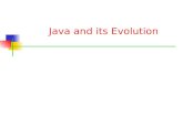 Java and its Evolution. Contents Java Introduction Java Features How Java Differs from other OO languages Java and the World Wide Web Java Environment.