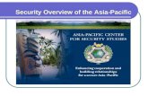 Security Overview of the Asia-Pacific. Outline - Characteristics of the Security Environment - Regional Perspectives South East Asia North East Asia South.