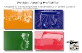Precision Farming Profitability Chapter 5: Increasing Cost Effectiveness of Weed Control By Case Medlin, Jess Lowenberg-DeBoer.
