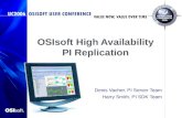 OSIsoft High Availability PI Replication Denis Vacher, PI Server Team Harry Smith, PI SDK Team.