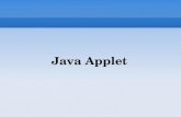 Java Applet. Introductions Applet is java program that can be embedded into HTML pages Java applets runs on the java enables web browsers such as mozila.