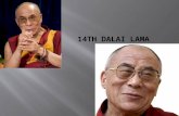 He advocating for the welfare of Tibetans, teaching Tibetan Buddhism and talking about the importance of compassion as the source of a happy life.