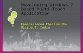 Ramaprasanna Chellamuthu Microsoft India. Navigating and Consuming the Web Playing Casual Games Reading and Sorting Email Viewing Photos 1 2 3 4.