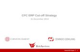 Ganda ERP Project | 0 CFC ERP Cut-off Strategy 31 December 2014.