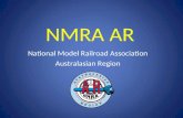 NMRA AR National Model Railroad Association Australasian Region.
