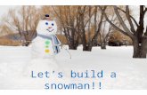 Let’s build a snowman!!. Vocab Words: Snow Man Snowflake Card Snow Christmas Tree.