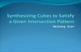Weikang Qian. Outline Intersection Pattern and the Problem Motivation Solution 2.