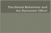 Emergency Situations: Bystander Behaviour (handout)