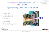 G.j.kunde@lanl.gov1 The Inclusive (Measurement ) FVTX aka iFVTX sponsored by LANL-DR in FY ‘06-08 FPIX Chip Module/Hybrid Testcard Pixel Plane Assembly/Integration.