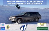 Winter Weather Precipitation Measurements & CoCoRaHS.