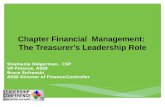 Chapter Financial Management: The Treasurer’s Leadership Role Stephanie Helgerman, CSP VP-Finance, ASSE Bruce Sufranski ASSE Director of Finance/Controller.