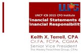 UNCF ICB 2015 CFO Institute Financial Statements & Financial Responsibility.
