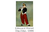 Edouard Manet The Fifer, 1886. Edouard Manet The Dead Toreador, 1864