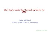 DPS/ LCG Review Nov 2003 Working towards the Computing Model for CMS David Stickland CMS Core Software and Computing.