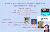 Stability and collapse of a trapped degenerate dipolar Bose or Fermi gas Sadhan K. Adhikari IFT - Instituto de Física Teórica UNESP - Universidade Estadual.