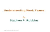 © 2007 Prentice Hall Inc. All rights reserved. Understanding Work Teams By Stephen P. Robbins.