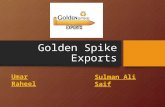 Golden Spike Exports Umar Raheel Sulman Ali Saif.