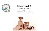 Segment 1 Segment 1 EXAM REVIEW & FAMILY Collaboration.