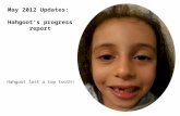 May 2012 Updates: Hahgoot’s progress report Hahgoot lost a top tooth!